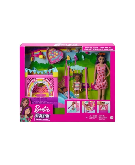 BARBIE BEBEK BAKICISI SKIPPER OYUN EVİ SETİ DHL