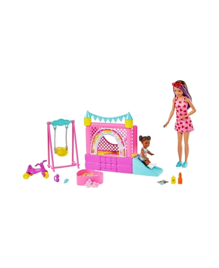 BARBIE BEBEK BAKICISI SKIPPER OYUN EVİ SETİ DHL