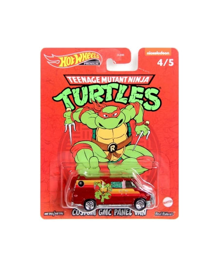 MATTEL HOT WHEELS PREMIUM NINJA TURTLES