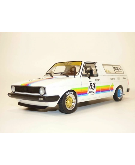 SOLİDO 1/18 VOLKSWAGEN CADDY MK1 - COMPUTER CUSTOM