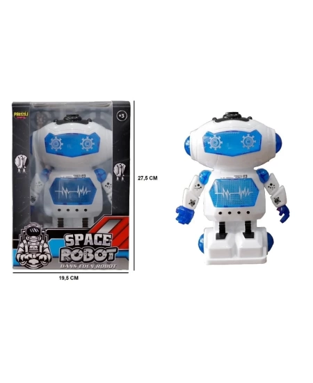 YÜRÜYEN SESLİ IŞIKLI ROBOT