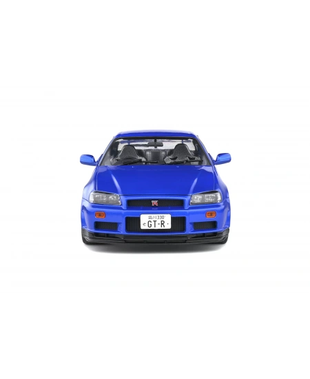 SOLİDO 1/18 NİSSAN SKYLİNE (R34) GT-R BLUE 1999