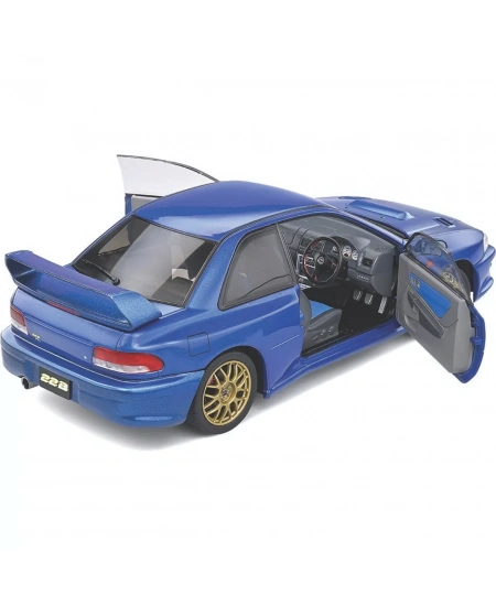 SOLİDO 1/18 SUBARU IMPREZA 22B SONİC BLUE 1998