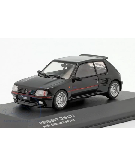 SOLİDO 1/43 PEUGEOT 205 DIMMA BLACK