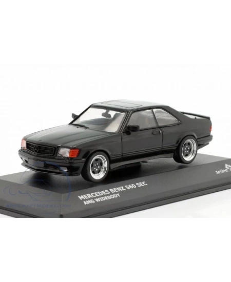 SOLİDO 1/43 MERCEDES 560 SEC AMG WİDE BODY BLACK