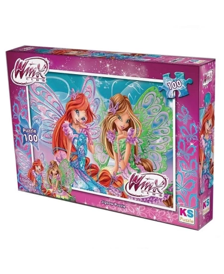 KS GAMES WİNX 100 PARÇA PUZZLE