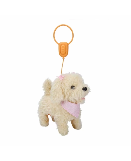 PELUŞ SEVİMLİ KÖPEK FRAPPE YÜRÜYEN SESLİ BEYAZ
