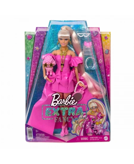MATTEL BARBİE EXTRA FANCY-PEMBE KOSTÜMLÜ BEBEK DHL