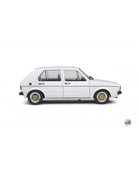 SOLİDO 1/18 VOLKSWAGEN GOLF L WHITE CUSTOM 1983