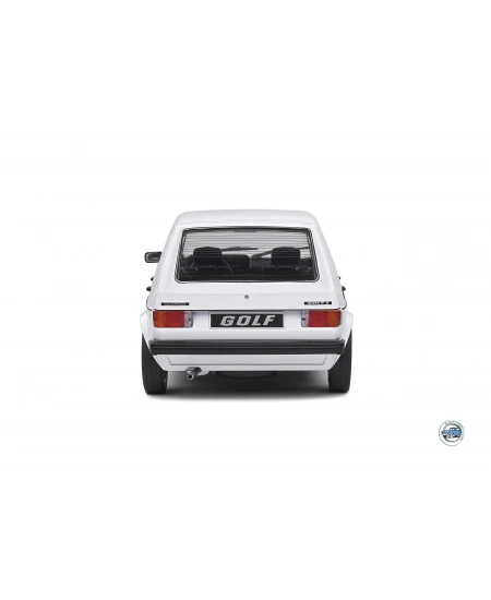 SOLİDO 1/18 VOLKSWAGEN GOLF L WHITE CUSTOM 1983