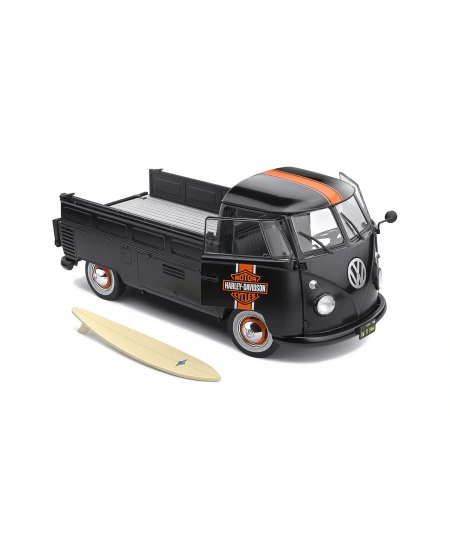 SOLİDO 1/18 VOLKSWAGEN T1 PICKUP CUSTOM BLACK