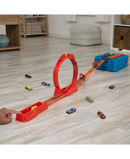 HOTWHEELS TRACK BUILDER ALEV TEMALI AKROBASİ DHL