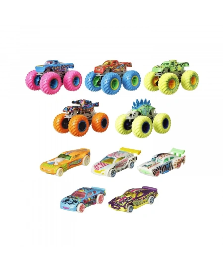 HOT WHEELS MONSTER TRUCKS KSRANLIKTA PARLAYAN DHL