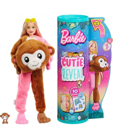 BARBIE CUTIE REVEAL BEBEKLER TROPİKAL ORMAN DHL