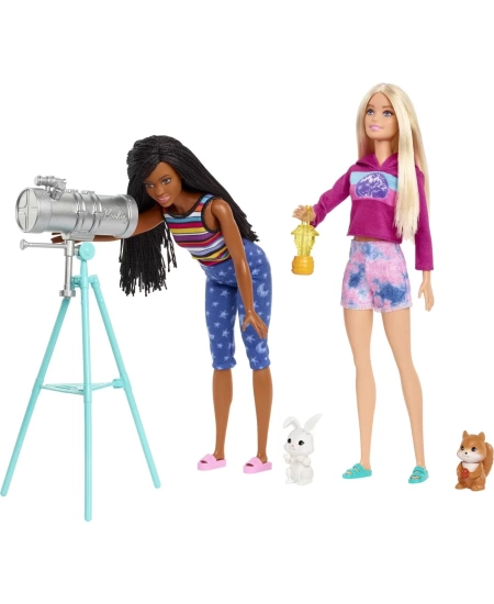 BARBIE MALIBU VE BROOKLYN KAMPTA OYUN SETİ DHL