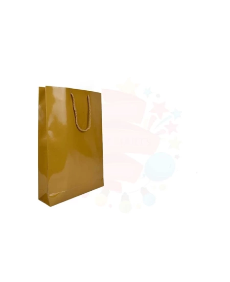 KARTON ÇANTA SELOFANLI 17*26 ALTIN 25Lİ