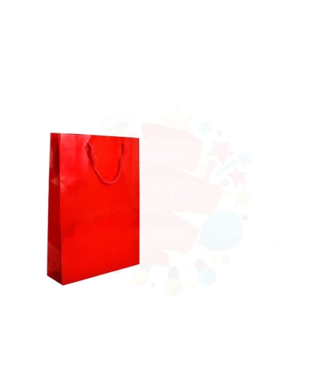 KARTON ÇANTA SELOFANLI 26*38 KIRMIZI 25Lİ
