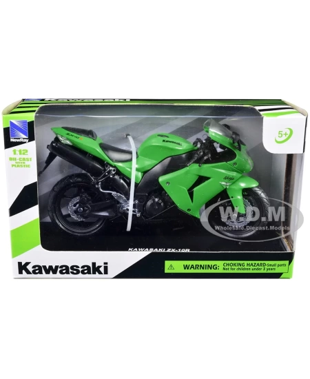 1/12 KAWASAKI ZX-10R 2006 YEŞİL MOTOR