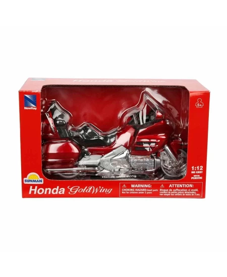 1/12 MOTOR HONDA GOLD WING KIRMIZI