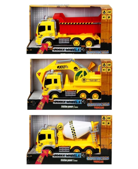 1/16 İNŞAAT ARAÇLARI SES/IŞIK 28CM