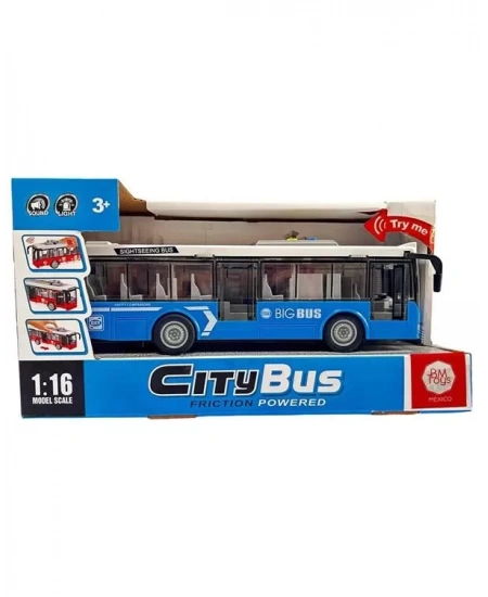 1/16 IŞIKLI VE SESLİ ŞEHİR OTOBÜSÜ