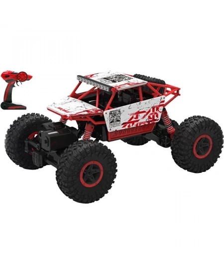 1/18 ARAZİ KAŞİFİ KUMANDALI ARABA KIRMIZI