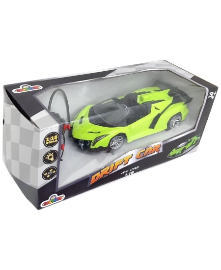 1:18 F/F ŞARJLI DRİFT LAMBO.SPOR ARABA YEŞİL