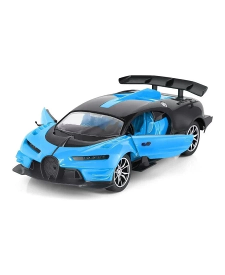 1/18 FULL FONKSİYON ŞARJLI DRIFT SPOR ARABA MAVİ