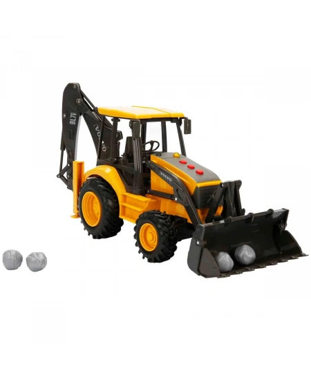 1/18 VOLVO BL71 SESLİ VE IŞIKLI KAZICI