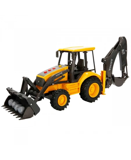 1/18 VOLVO BL71 SESLİ VE IŞIKLI KAZICI