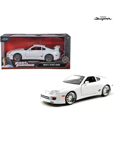 1/24 1995 TOYOTA SUPRA *FAST AND FURİOUS 7*, WHİTE