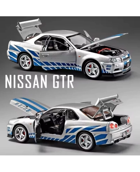 1/24 NISSAN GTR R34 DIE-CAST
