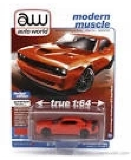 1/64 2019 DODGE CHALLENGER R/T SCAT PACK, TOR RED