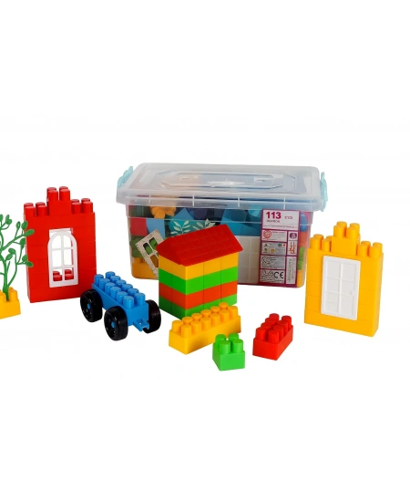 113 PARÇA MİNİ ZEKA BLOKLARI