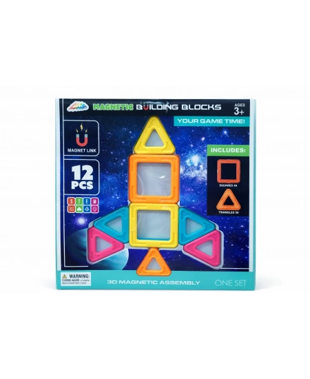 12 PCS MANYETİK LEGO