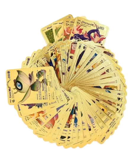 15Lİ POKEMON GOLD KART