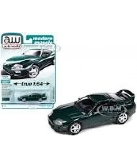 1996 TOYOTA SUPRA, DEEP JEWEL GREEN PEARL