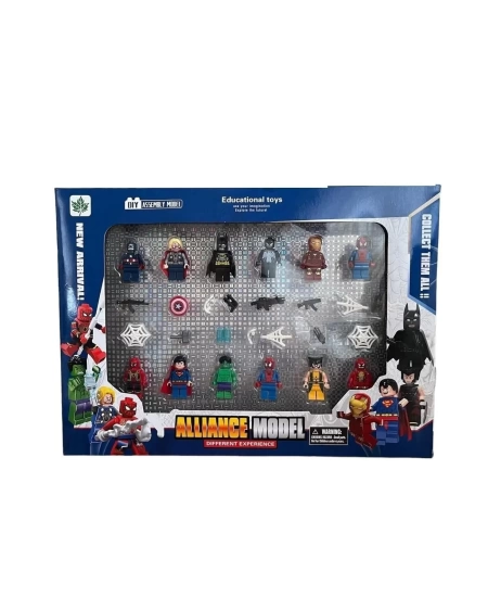 23 PARÇA KAHRAMAN LEGO FİGÜR