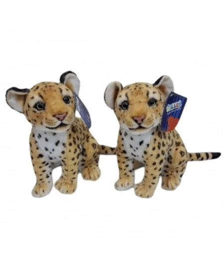 25 CM OTURAN KÜÇÜK KAHVE RENK LEOPAR