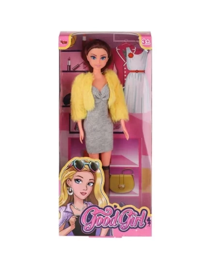 29CM KÜRK CEKETLİ ELBİSELİ BEBEK
