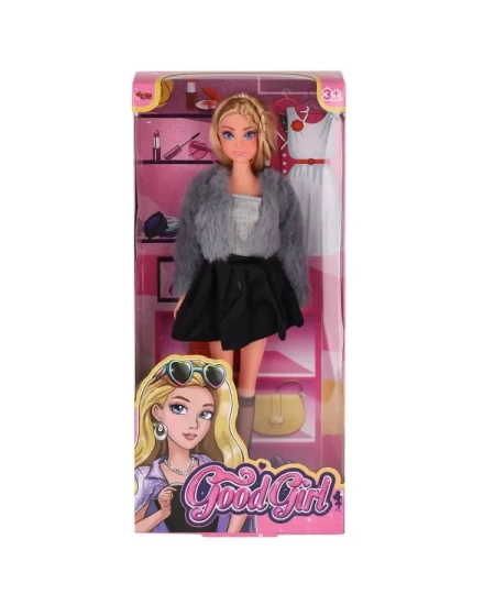 29CM KÜRK CEKETLİ ELBİSELİ BEBEK