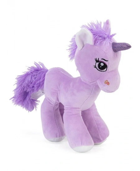 30CM PELUŞ BOYNUZLU AT