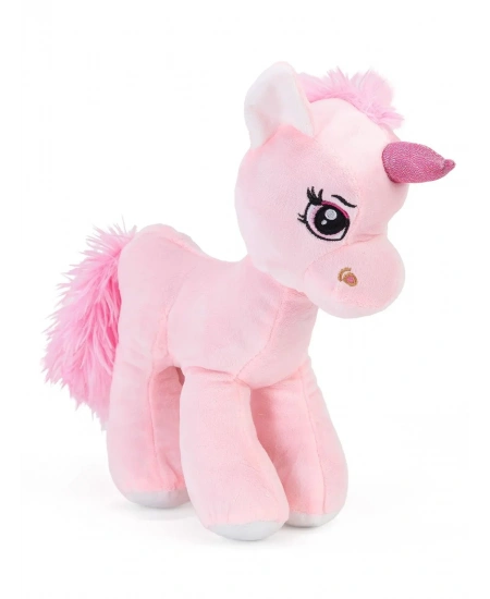 30CM PELUŞ BOYNUZLU AT