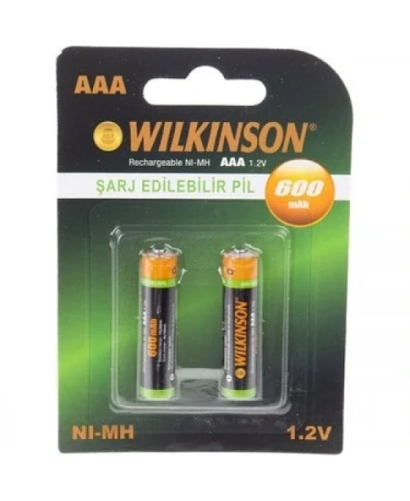 600 MAH ŞARZ EDİLEBİLİR AAA PİL