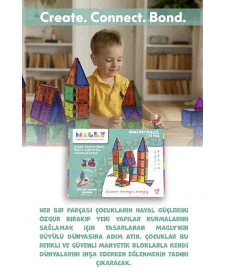 72 PARÇA MANYETİK BLOK
