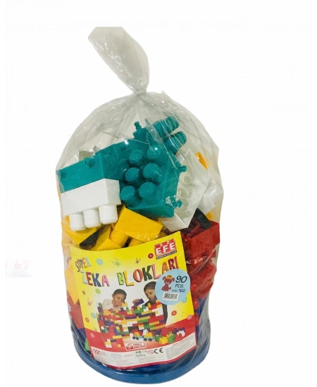 90 PARÇA SÜPER ZEKA BLOKLARI