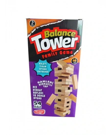 AHŞAP KULE DENGE OYUNU