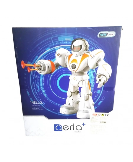 AKILLI ROBOT UZAKTAN KUMANDALI IŞIKLI VE SESLİ