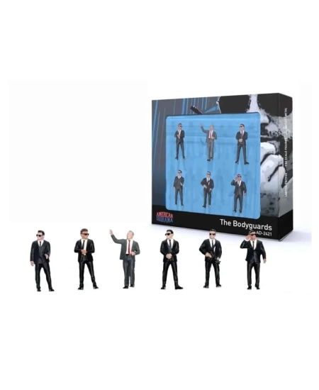 AMERİCAN DİORAMA 1/64 FİGURE SET: THE BODYGUARDS