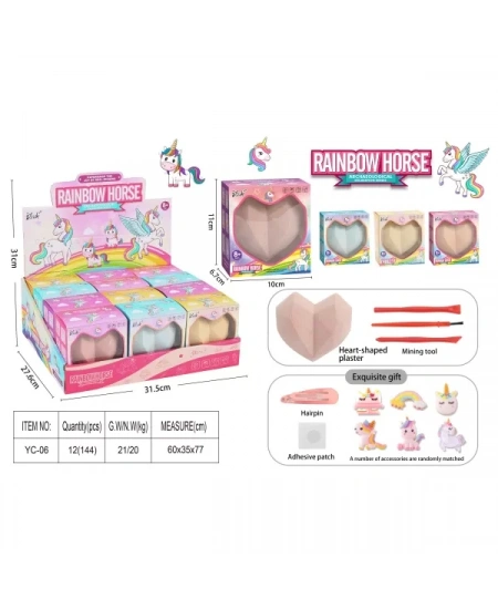 ARKEOLOJİ UNICORN KAZI SETİ KALP